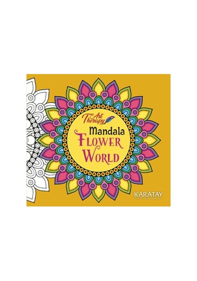 Art Therapy Mandala - Flower World