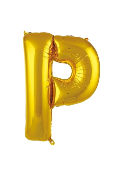 Folyo Harf Balon Gold Renk 40 İnc 100 Cm Helyum Uyumlu P