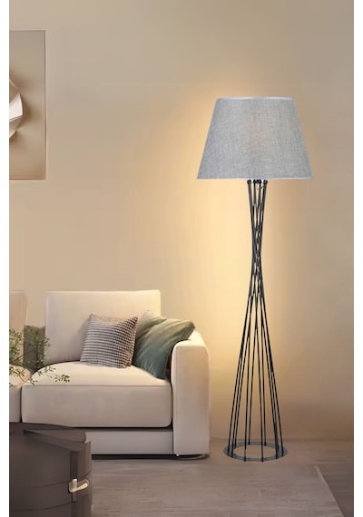 Ömür Avize Modern Ayaklı Lamba Salon Lambader Diğer