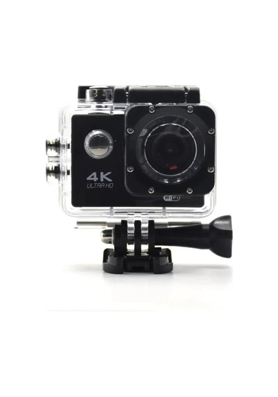 4k Ultra Hd 12mp Wifi Waterproof 30m Su Geçirmez Aksiyon Kamera Siyah - 644393028 Siyah