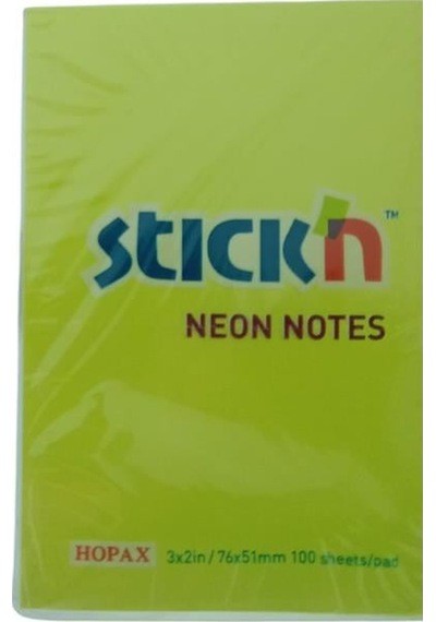 Gıpta Stick'n Post-it Neon Sarı 76x51 100 Yp 12'li Paket