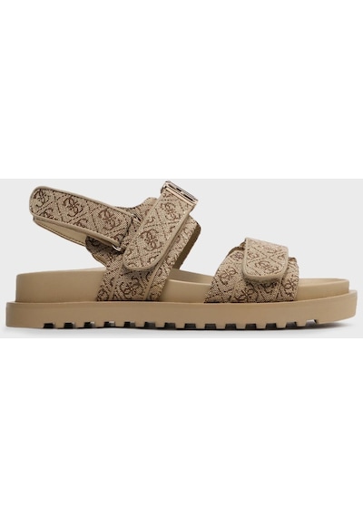 Beige / Brown Kadın Guess Footwear Dress Kadın Sandalet FL6FB2FAL Bej - Kahverengi