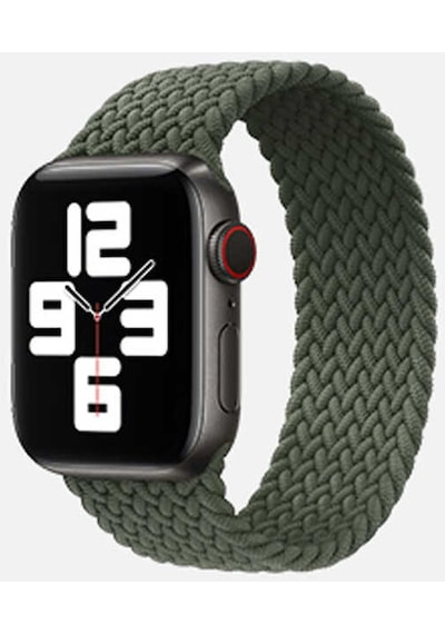 Apple Uyumlu  Watch Ultra 49 MM Kordon Krd-32 Large Hasır Örgü Dizayn