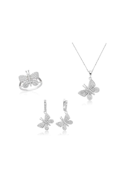 Gümüş Kelebek Kadın Set (510776441)