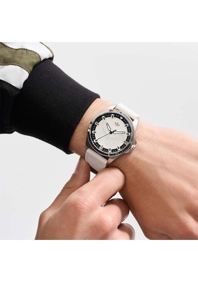 Adidas Adaofh25002 Erkek Kadın Kol Saati Metalik Gri