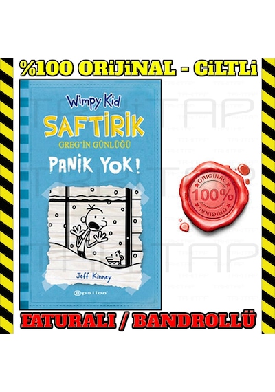 Saftirik Greg'İn Günlüğü 6 - Panik Yok Jeff Kinney