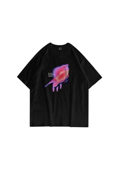 Startmore Unisex Ungrateful Beyaz Tshirt Siyah