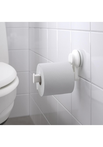 Ikea Vantuzlu Tuvalet Kağıdı Tutacağı Beyaz 403.812.91 Sku: Smg8690010163073 16.5 x 12.2 x 11.2 CM