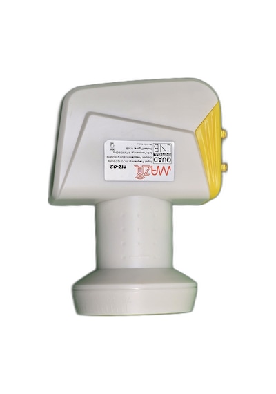 4 Lü Lnb - 4k Ultra Hd Uyumlu Quad Universal Lnb - Konnektör Koruyucu Kapaklı