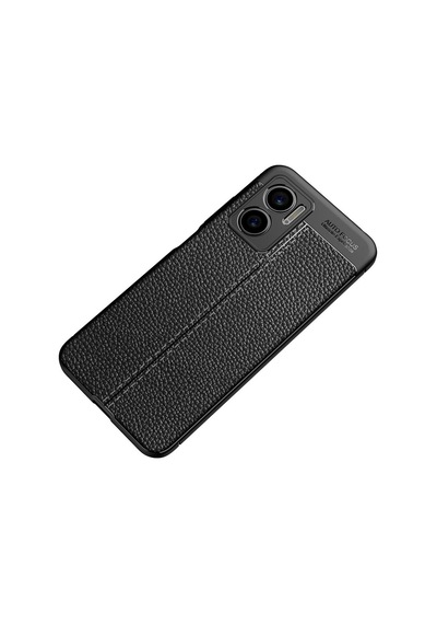 Xiaomi Redmi Note 11e Kılıf Deri Tarzı Niss Silikon Case Kapak