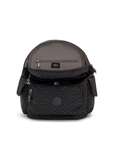 Kipling Kıplıng City Pack S Küçük Boy Sırt Çantası Siyah Sıgnature Emb Siyah
