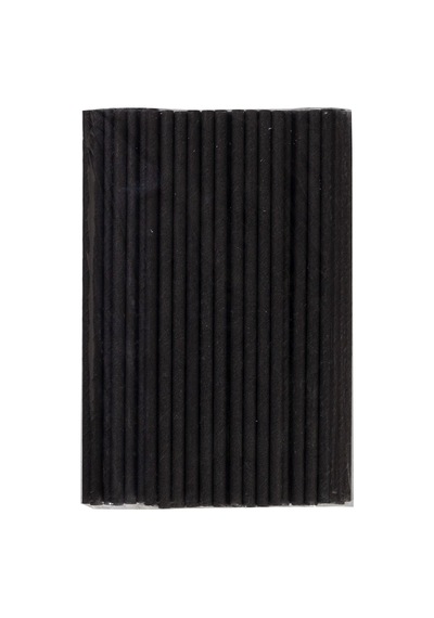Fon Kağıt Pipet 6x197mm 100'lü Siyah - Doğada Çözünebilen Çevre Dostu Pipet 8'li Avantaj Paketi Tarı 100 G