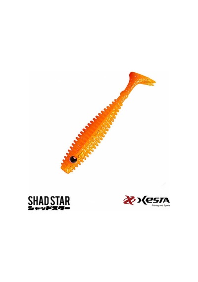 Xesta Shad Star 3.5" 9.5cm Kogd 6p Silikon Yem