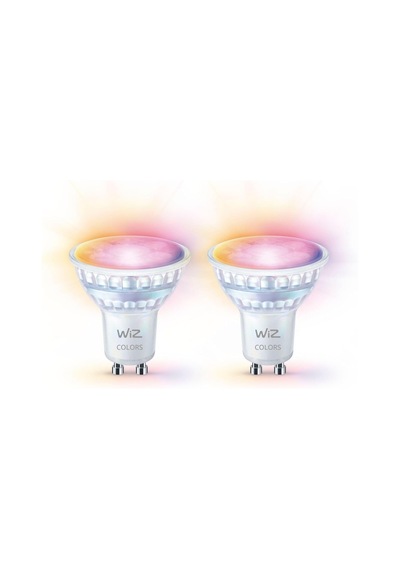 Wiz Rgb Spot Ampul 50w Gu10 Cam 2'li Paket Genel
