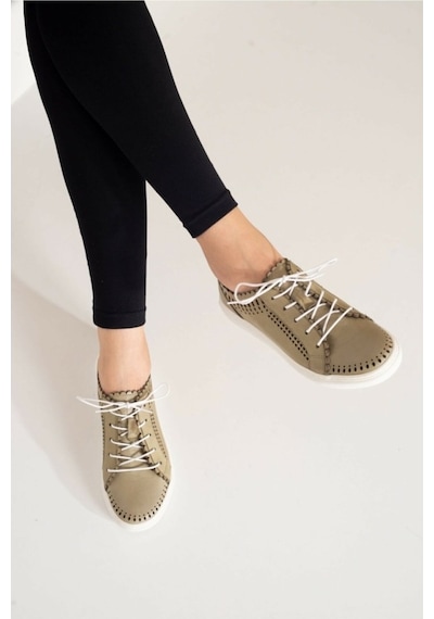 Cork Kadın Sneaker Haki