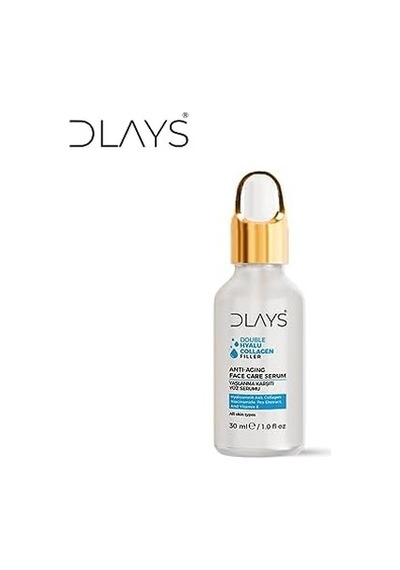 Dlays Double Hyalu Collagen Filler Yaşlanma Karşıtı Yüz Serumu 30ml
