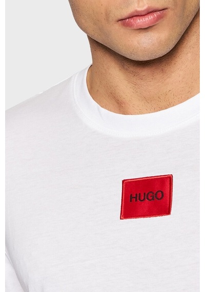 Hugo Erkek T Shirt 50447978 100-Beyaz