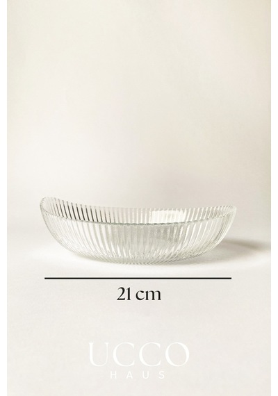2 Adet 21cm Paris Oval Kase Seti - Salata Meyve Kasesi - Sunumluk Şık Pinterest Tabak Şeffaf