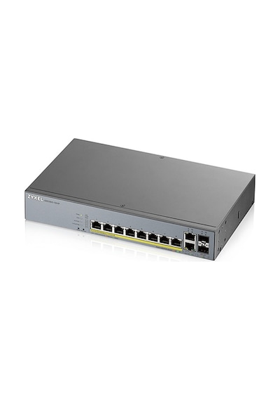 Zyxel GS1350-12HP 12 PORT YÖNETİLEBİLİR POE SWITCH (130 WATT)
