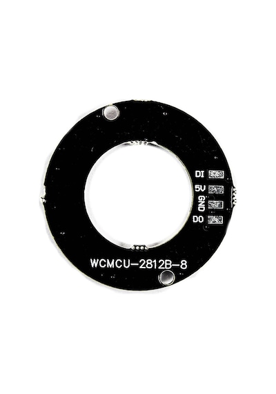 Alkatronik-8 Bit Neopixel Halka Ring Ws2812B 5050 Rgb Led Modül Full Color