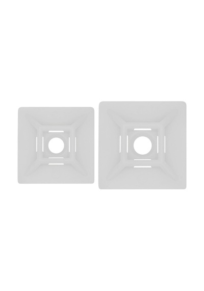 Gwest Hw - 3a Yapışkanlı Kroşe 19x19 Mm Beyaz 100 Adet