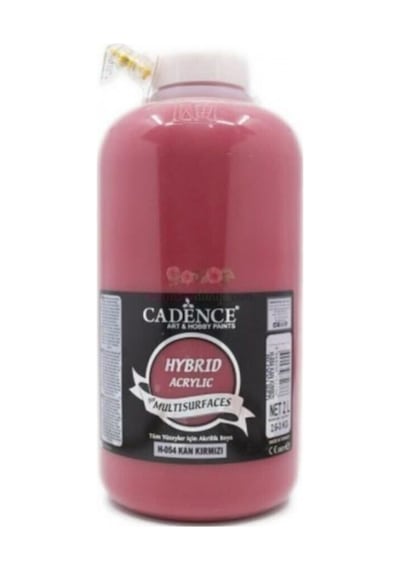 H-054 Hybrıd Akr. Multısurfaces Kan Kırmızı 2000 Ml Nocolor-2c3539c9