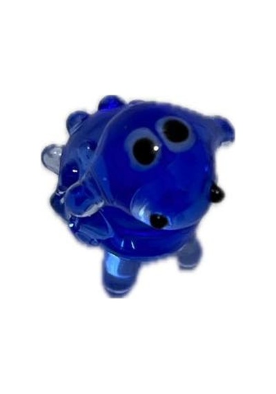 El Yapımı Mini Murano Cam Koyun Biblo A168-03