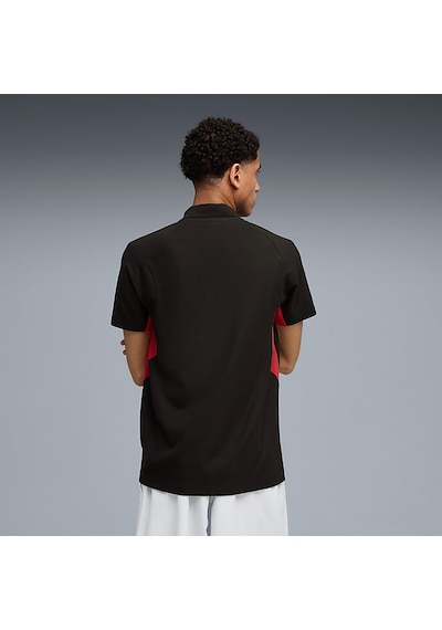 Puma Galatasaraygsk Evostrıpe Polo Erkek Polo T-shirt Siyah