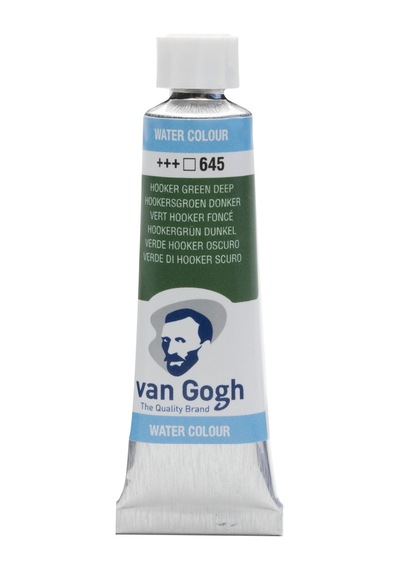 Van Gogh Tüp Suluboya - 645 Hooker Green Deep - 10ml