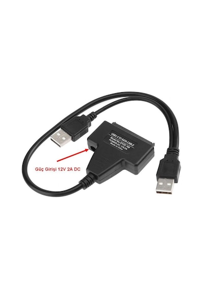 Lunatic 4251 Usb 3.0 2.5 3.5 İnç Sata Hdd Ssd Hard Disk Çevirici Dönüştürücü Kablosu