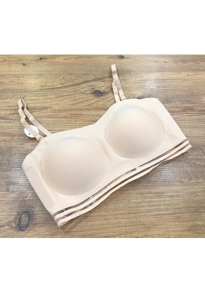 Umt Best Bralet Kadın Balensiz Dikişsiz Telsiz Pedli Rahat Sütyen Ten