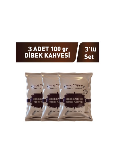 Nish Dibek Kahvesi 3 X 100 Gr Türk Kahvesi