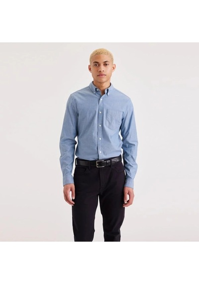 Dockers Oxford Slim Fit Erkek Gömlek A881600010 Mavi