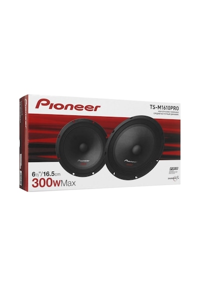 Pioneer Ts-m1610pro 16.5 Cm Midrange 100w Rms 300 W Maksimum
