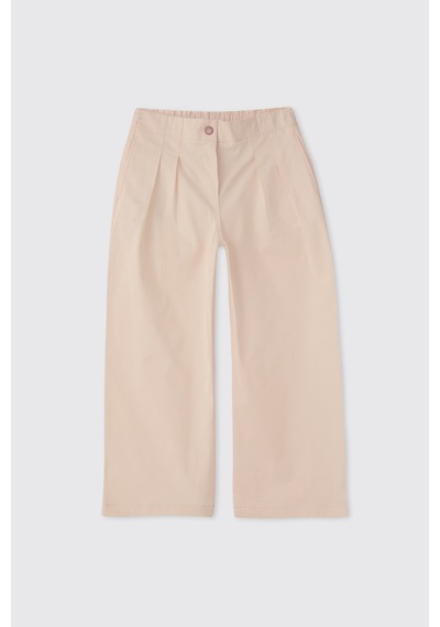 Panço Kız Çocuk Pudra Pantolon 2611gk04021 Pembe