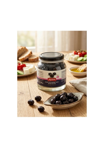Gemlik Siyah Salamura Zeytin 700 Gr 291/320 S