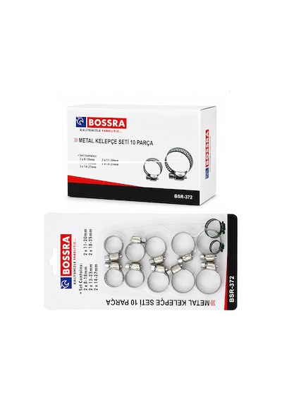 Metal Hortum Kelepçesi Seti 8-18mm 11- 13-23mm 18-25mm 14-27mm