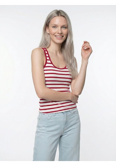 LOFT Slim Fit Kadın Atlet Lf2043548 Q1.v1 Kırmızı LOFT Slim Fit Kadın Atlet Lf2043548 Q1.v1 Kırmızı