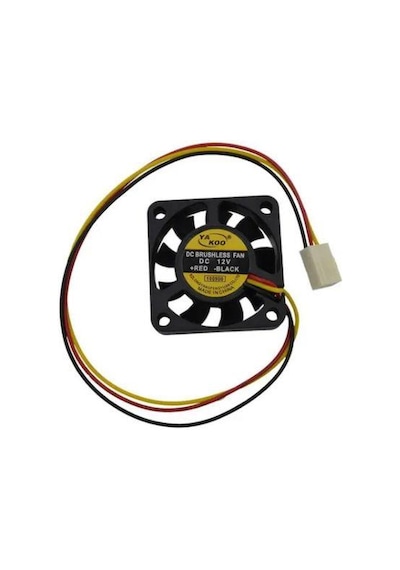4 cm 12 volt fan 12 volt 4 cm 3 pinli 20 cm kablo uzunluğu fan
