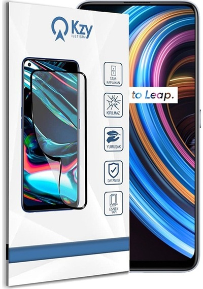 Realme X7 Tam Kaplayan Fibernano Ekran Koruyucu (520647953) 20 Tl Fark Ile Apple  Uyumlu iPhone Hızlı Şarj Kablosu