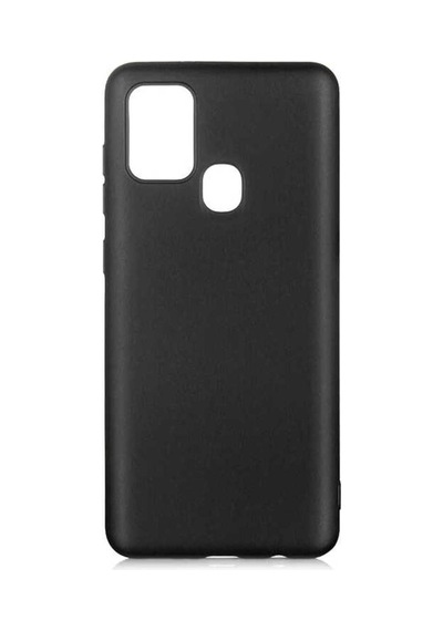 Galaxy A21s Kılıf Zore Premier Silikon Kapak Siyah