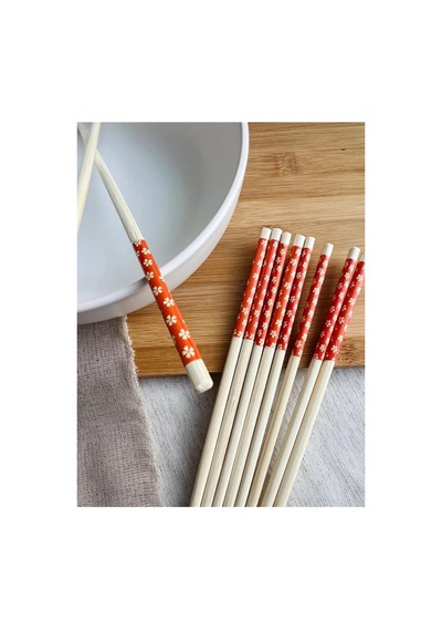 Hubrendy Tedarik Chopsticks Bambu Yemek Çubuğu 10'lu Diğer
