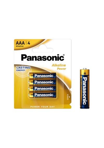 Panasonic Lr03apb/4bp Alkalin Power İnce Pil Aaa 4'lü
