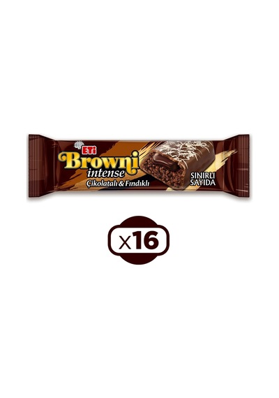 Eti Browni Intense Fındıklı 48 G X 16 Adet