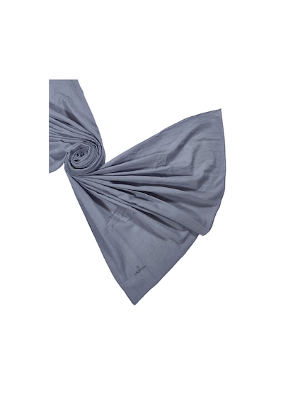 Mim Eşarp Akmoda Bambu Kraş Kadın Şal 80x190 Cm - Gümüş