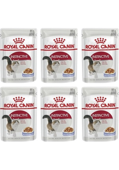 Royal Canin Instinctive Jelly Pouch Yetişkin Kedi Maması 6 x 85 G