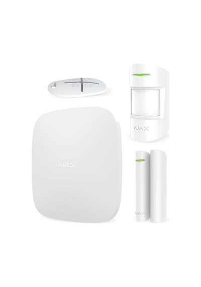 Ajax Kablosuz Alarm Seti - Hub+M.Kontak+Pır+Kumanda