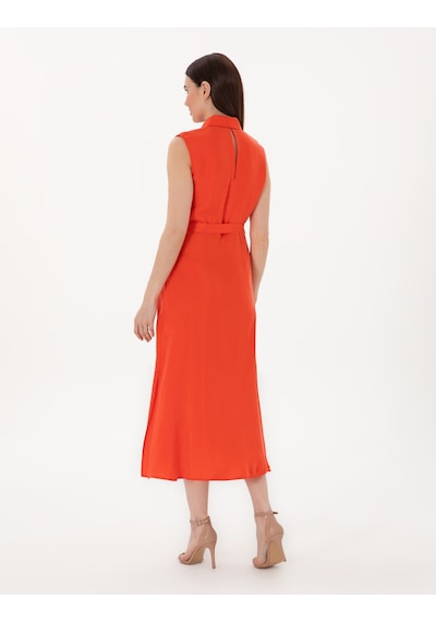 Pierre Cardin Kadın Kırmızı Elbise Dokuma 50306939-vr030 Kırmızı