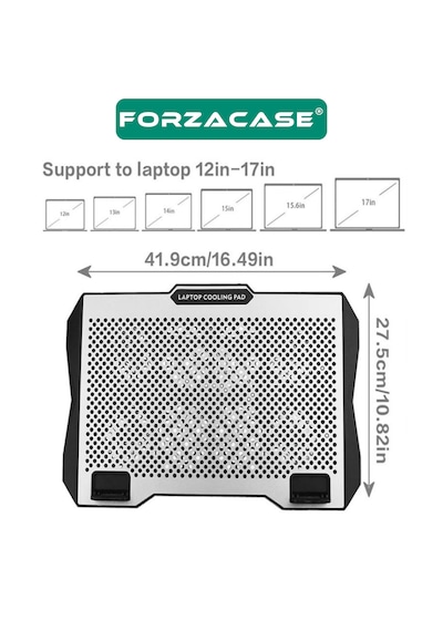 8 Fan Ayarlanabilir Notebook Laptop Soğutucu Telefon Tutucu Fc979
