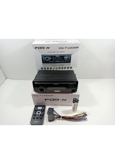 For-x Teyp + For-x Çakmak For-x Xq-710dsp 4x60w 4 Amfi Çıkışlı